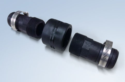 WB6490 Counpling 40*40 & WB5431 Hose clamp