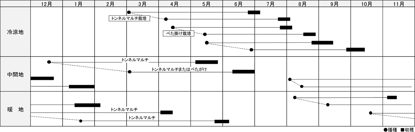 作型表
