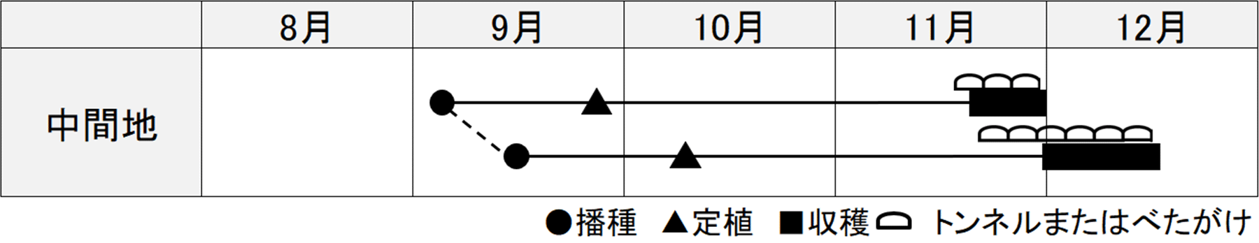 作型表