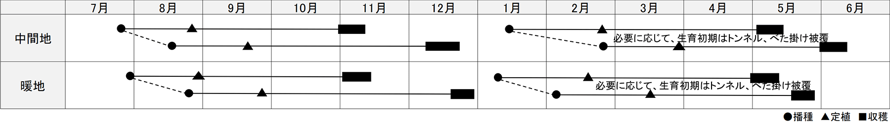 作型表