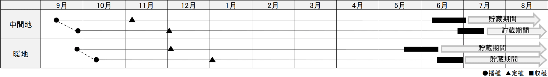 作型表