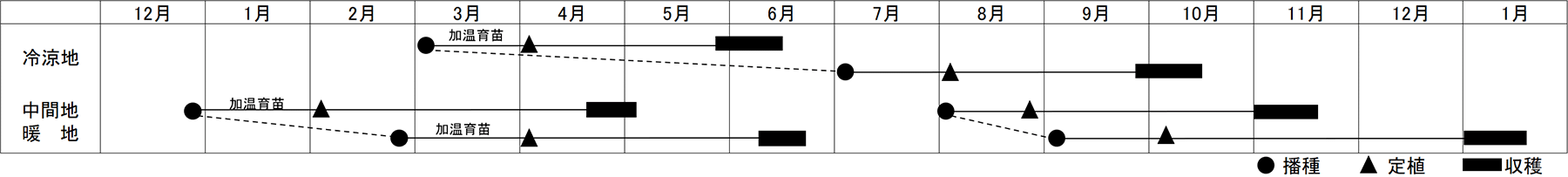 作型表